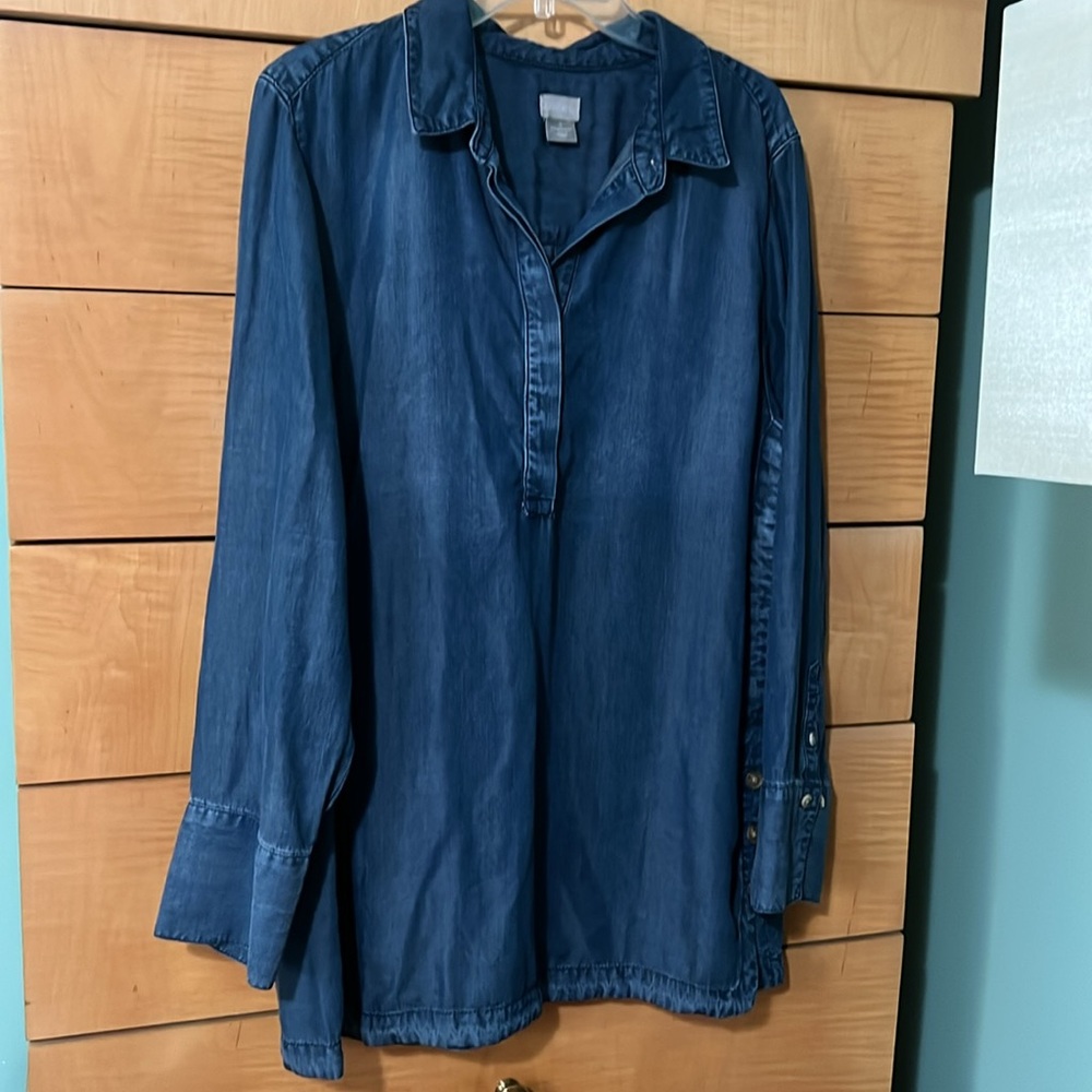 Chico's Denim Tunic